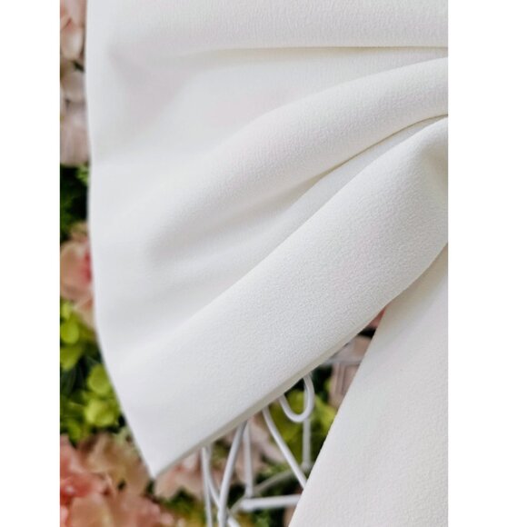 Ivory Crepe Bow - Picture 3 of 3